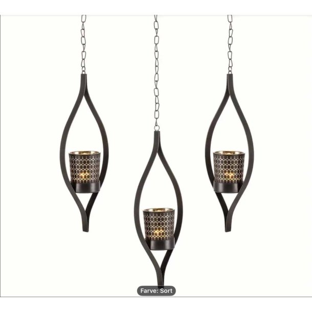 Dr�be lysestage til loftoph�ng