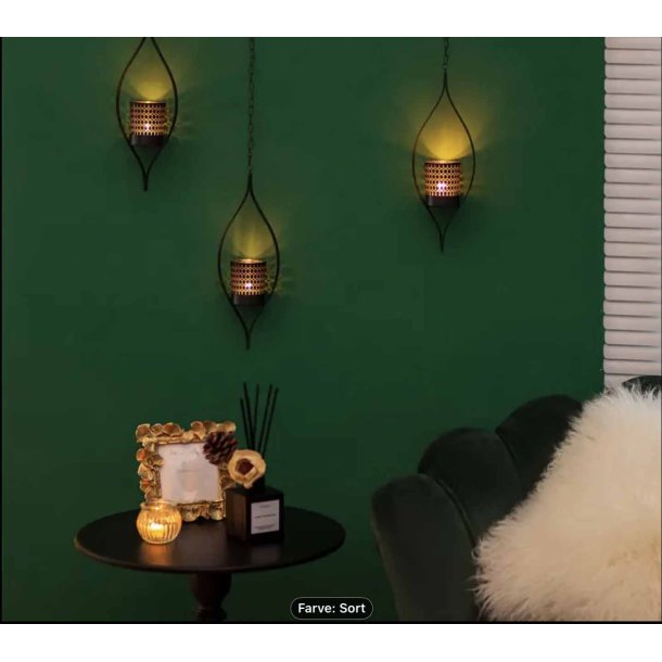 Dr�be lysestage til loftoph�ng