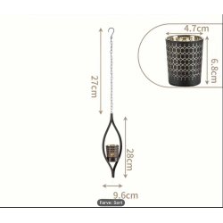 Dr�be lysestage til loftoph�ng