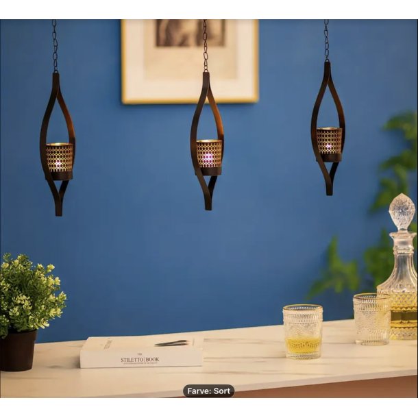 Dr�be lysestage til loftoph�ng